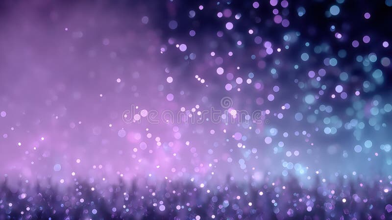 Luminile violet și albastru luminează un fundal întunecat creând o strălucire vibrantă și dinamică. royalty free stock images