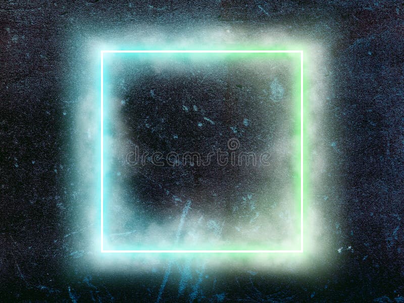 Luminous square. Synth wave, retro wave, vaporwave futuristic aesthetics. Glowing neon style. Horizontal wallpaper, background. Stylish flyer for ad, offer, bright colors and smoke neoned effect. Luminous square. Synth wave, retro wave, vaporwave futuristic aesthetics. Glowing neon style. Horizontal wallpaper, background. Stylish flyer for ad, offer, bright colors and smoke neoned effect.