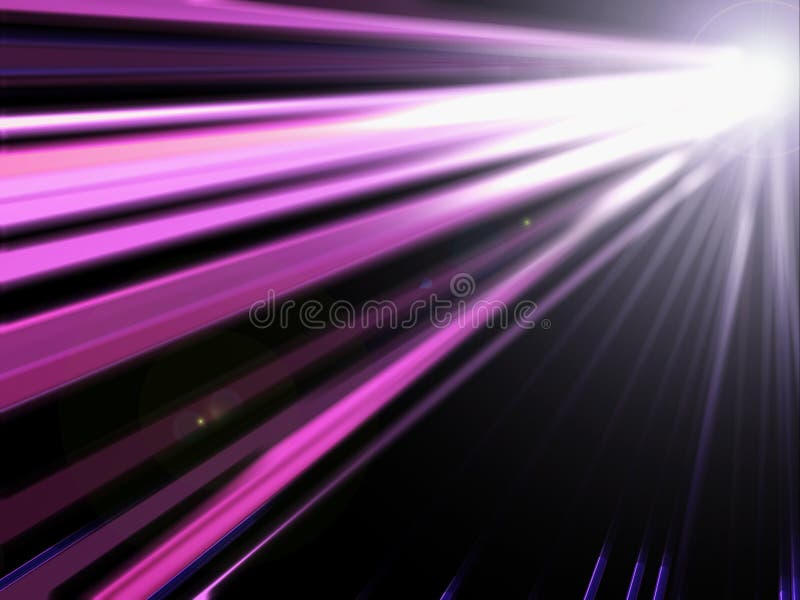Lumină purpurpurie abstractă stock illustration