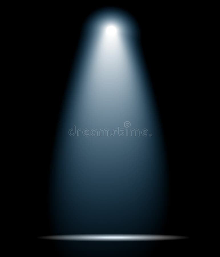 Lumină spot vector illustration