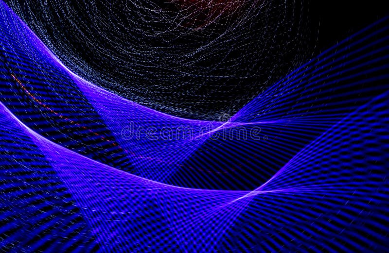 Lumières bleues dans le mouvement la nuit comme fond abstrait illustration de vecteur Lumières bleues dans le mouvement la nuit comme fond abstrait illustration de vecteur
