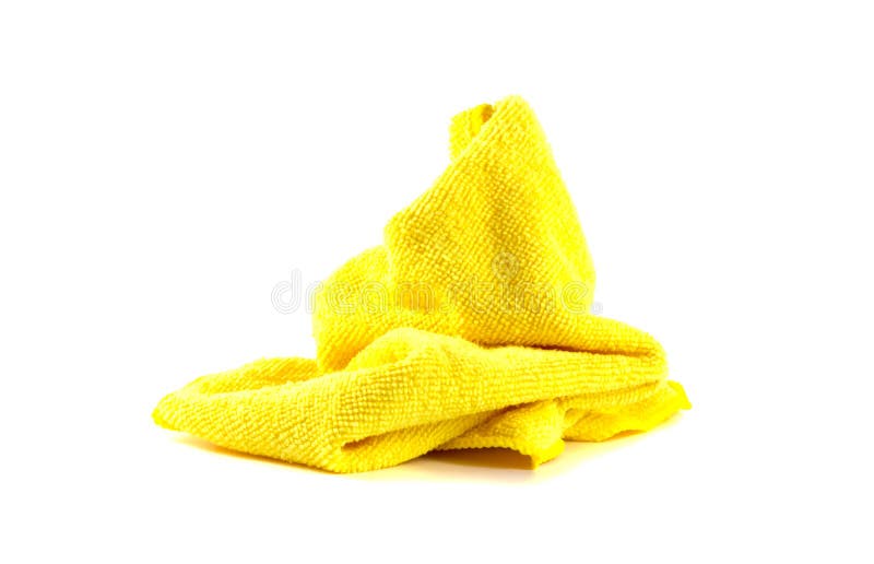 Lump yellow towel