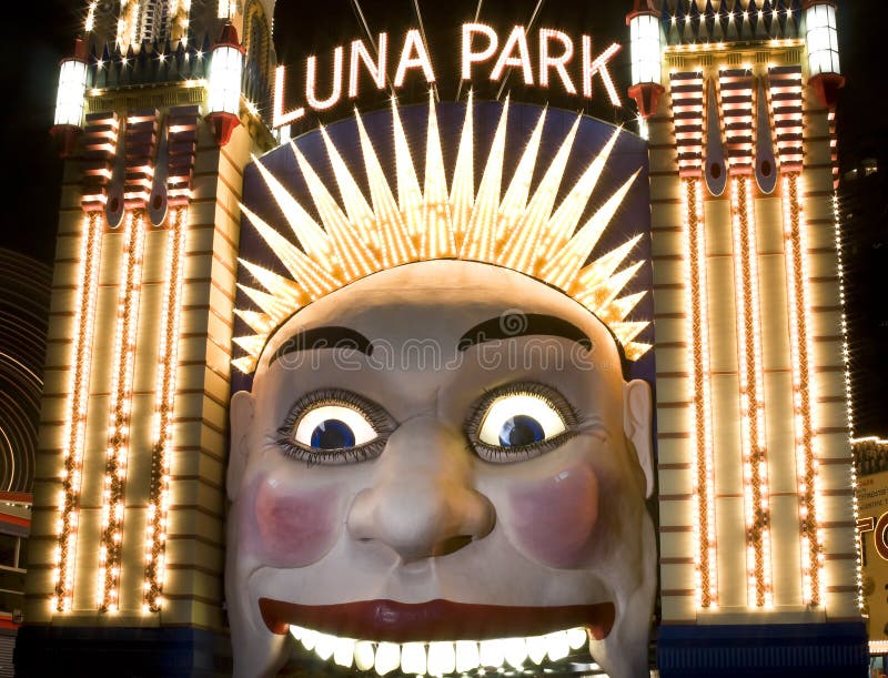 Luna Park, Sydney, Australia royalty free stock photo