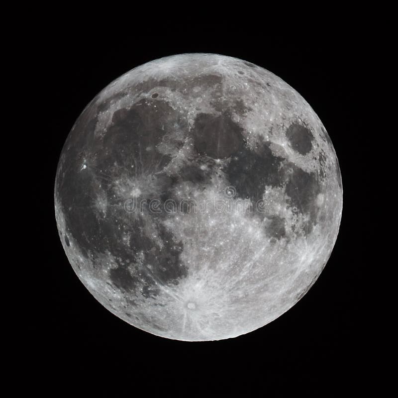 Luna piena fotografia stock libera da diritti Luna piena fotografia stock libera da diritti