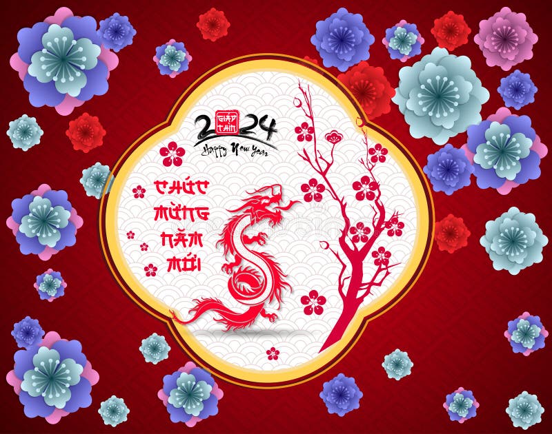 Lunar New Year, Vietnamese New Year, Chinese New Year 2024 , Year of