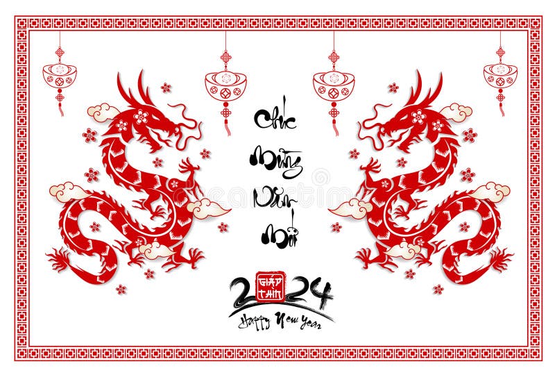 Lunar New Year, Vietnamese New Year, Chinese New Year 2024 , Year of