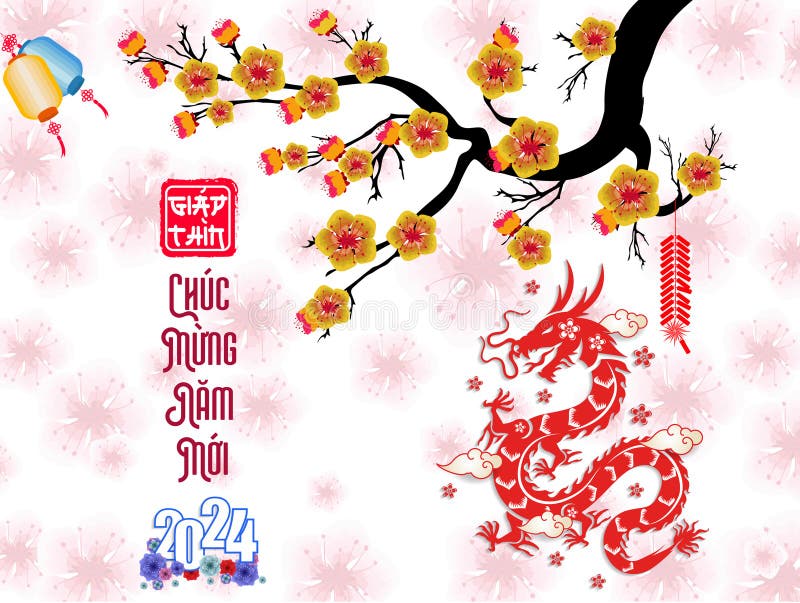 Lunar New Year, Vietnamese New Year, Chinese New Year 2024 , Year of