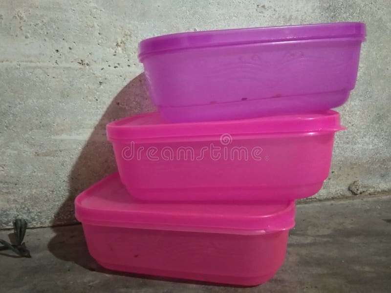 Lunch Boxes Arranged in Three Rows Stock Photo Image of lunch, three