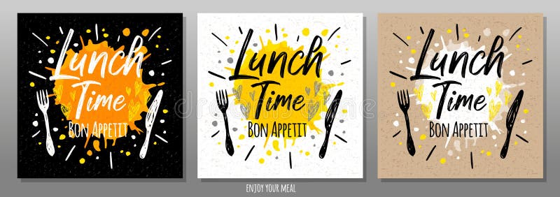 Enjoy Your Lunch Stock Illustrations – 159 Enjoy Your Lunch Stock