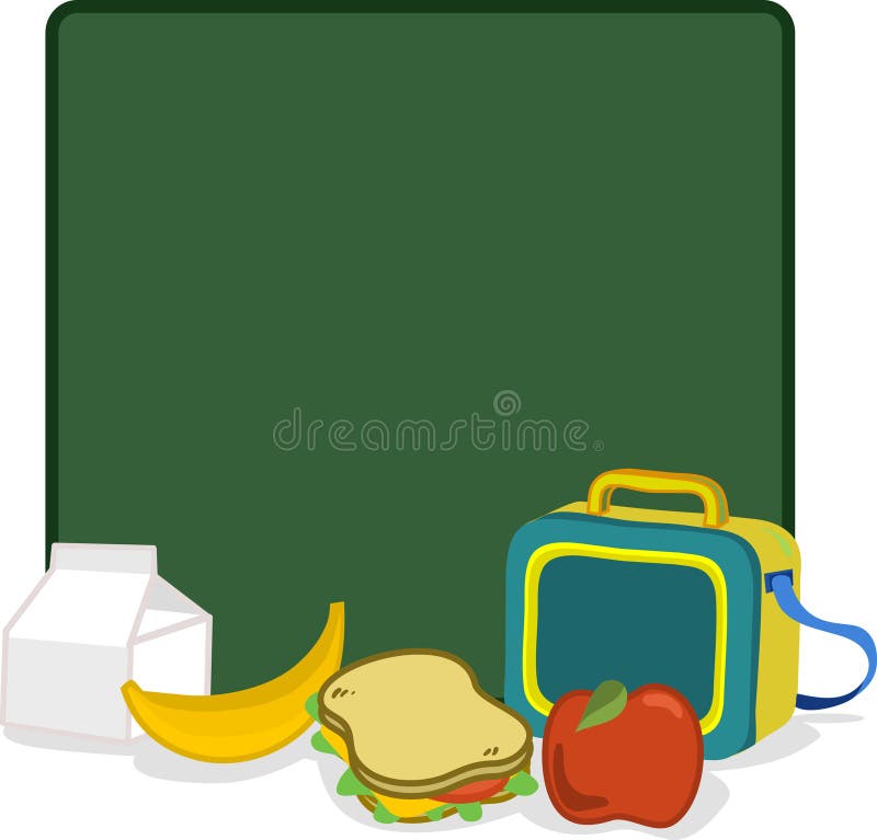 Lunchbox lizenzfreie abbildung