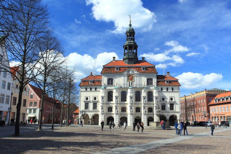 Lunenburg Town Hall editorial stock photo. Image of attraction 58006313