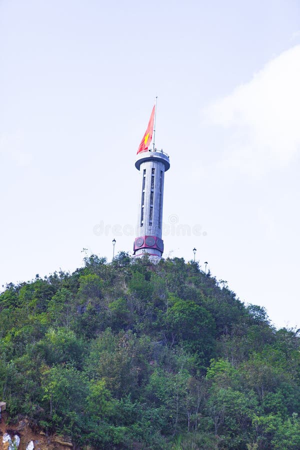 LUNG CU, HA GIANG, VIETNAM, October 20th, 2018: Lung Cu Flagpole Where ...