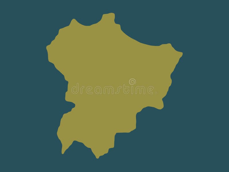 Luquillo, Puerto Rico. Solid. No Legend Stock Illustration