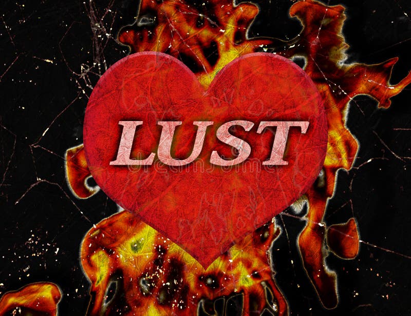 Lust-Konzept-Hintergrund-Illustration stock abbildung Lust-Konzept-Hintergrund-Illustration stock abbildung