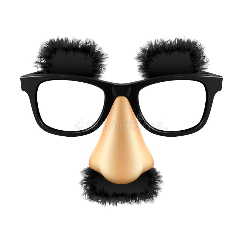 Funny disguise mask. Vector. Ready to be used on any face. Funny disguise mask. Vector. Ready to be used on any face.