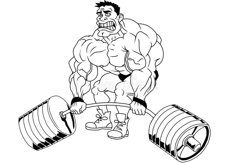 Bodybuilder Lustige Bilder: Zeichnen lernen mit einem Lachen!