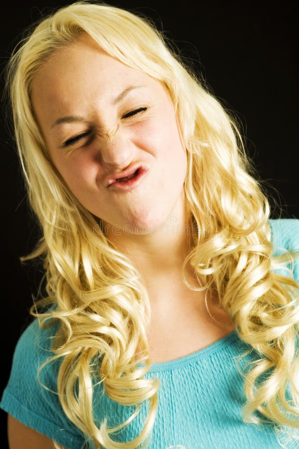 Lustiges Gesicht stockbild. Bild von ausgabe, lustig, ausdruck 81681