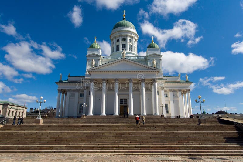 The Lutheran Cathedral in Helsinki, Finland