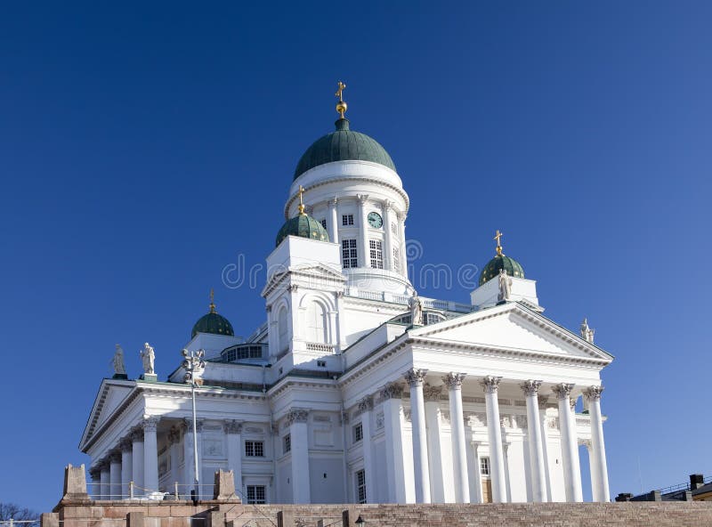 Lutherische Kathedrale in Helsinki, Finnland stockfotografie Lutherische Kathedrale in Helsinki, Finnland stockfotografie