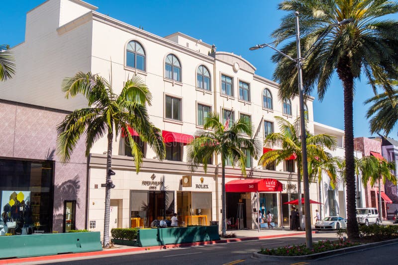 Luxe Rodeo Drive Hotel in Beverly Hills - CALIFORNIA, USA - MARCH 18 ...