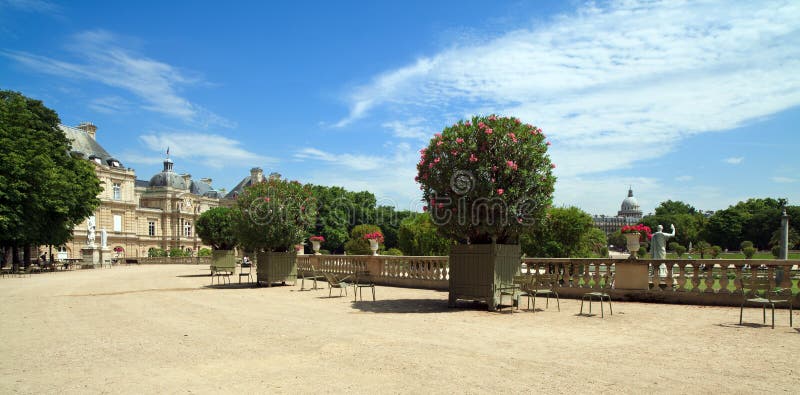 Luxembourg Gardens in Paris