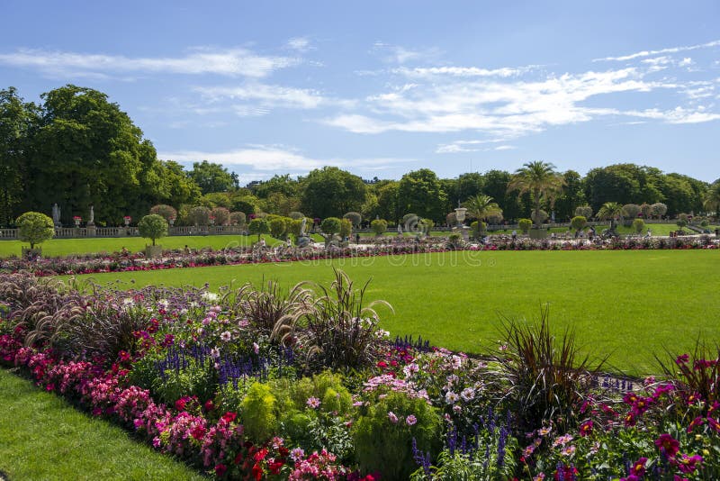 Luxembourg gardens, Paris, France