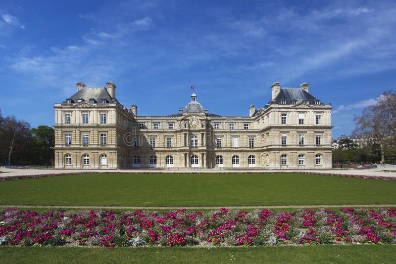 Luxembourg Palace and Garden in Paris