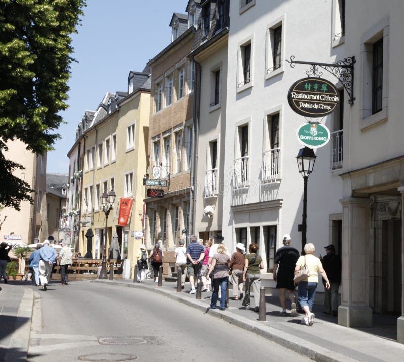 Luxemburg-Stadt. stockfotografie Luxemburg-Stadt. stockfotografie