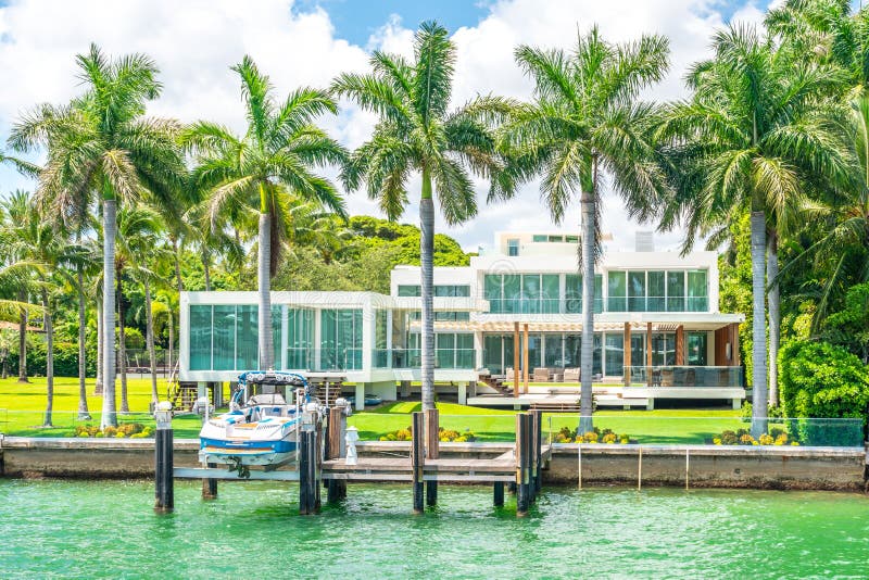 Luxieuze mansie in Miami Beach, florida, VS