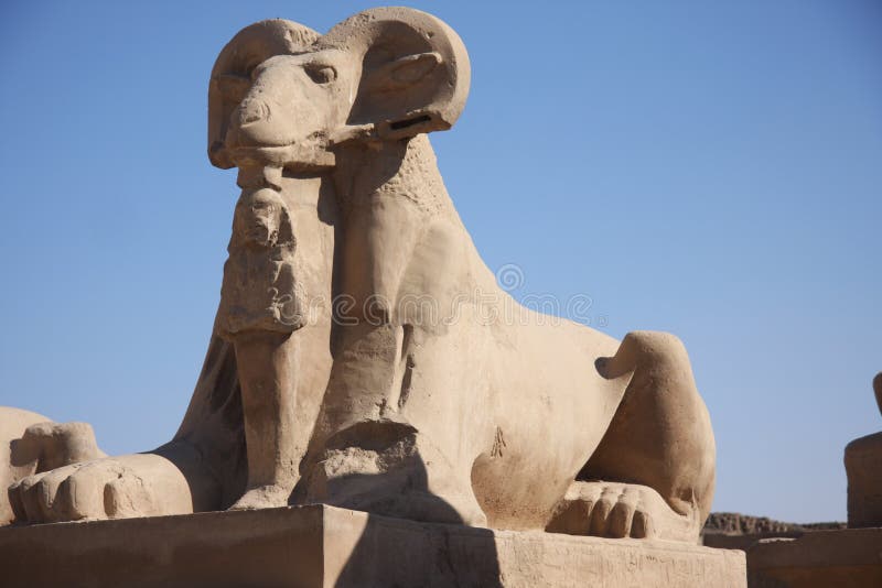 Historic landmarks in luxor egypt, temple of karnak. Istoric stock images, royalty-free photos and pictures