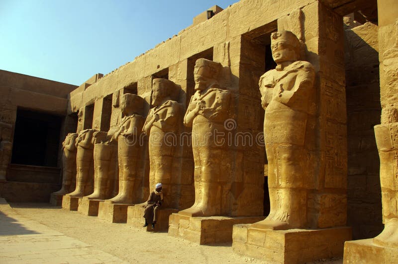 Luxor temple.