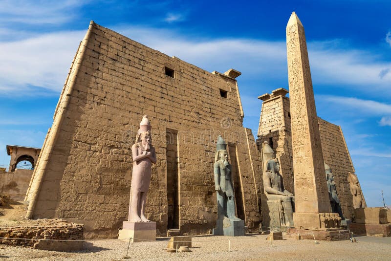Luxor Temple in Luxor, Egypt Editorial Image Image of archaeology