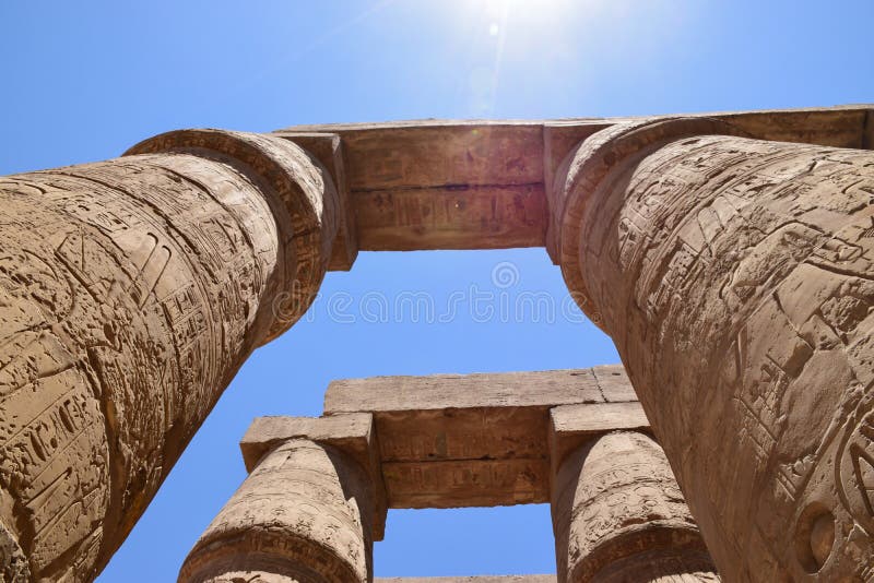 Luxor. The temple of the god Amon Ra