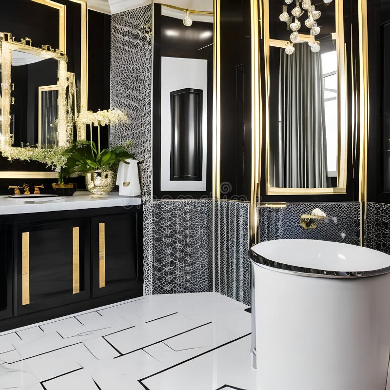 Luxury Black Bathroom Designs, Inspiration