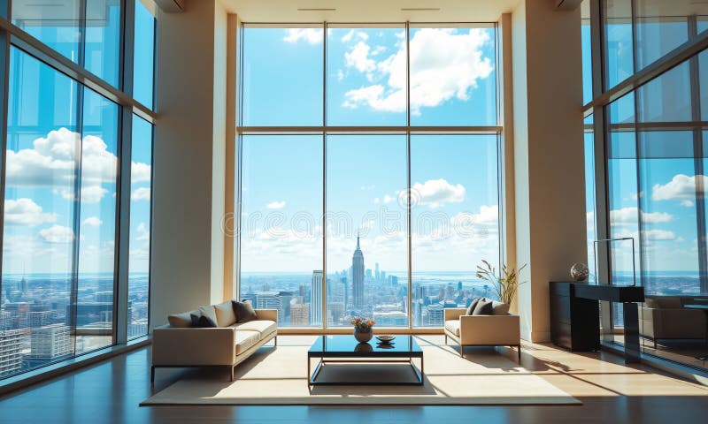 Stunning Penthouse Luxury Apartments With Expansive Windows image