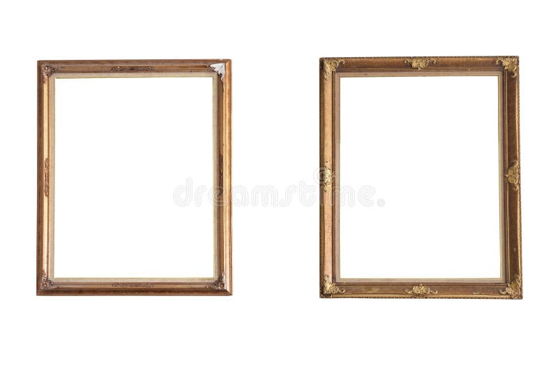 Luxurious photo frames stock photos Luxurious photo frames stock photos