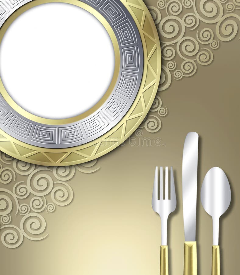 Luxurious place setting
