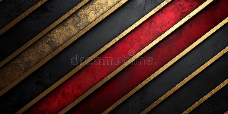 Luxurious Red and Gold Abstract Background Design royalty free stock photography