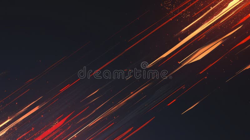 Luxurious Red and Gold Abstract Background Design royalty free stock photography