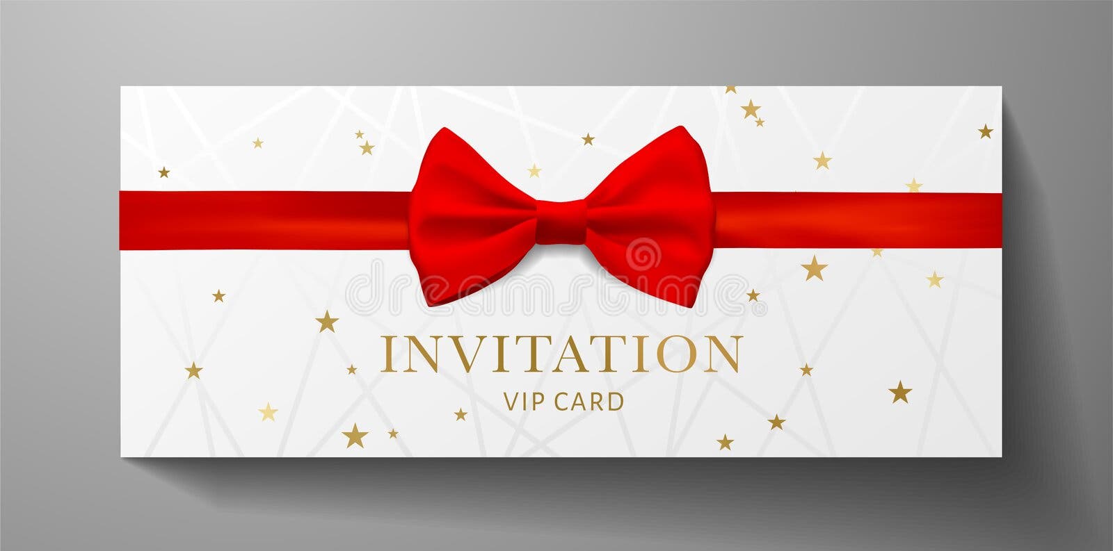 Premium Vector  Grand opening card with red ribbon background