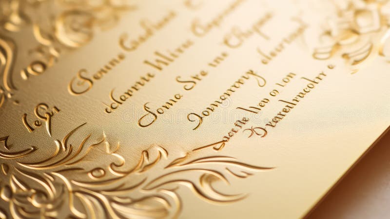 Luxuriöse Goldskripte vektor abbildung