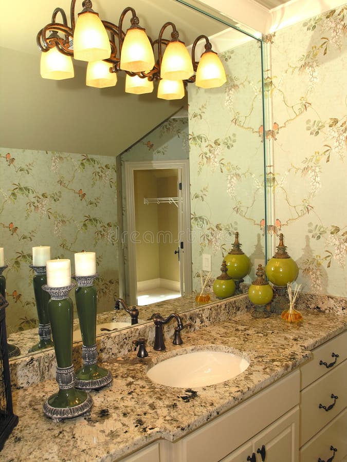 Luxury 1 - Bathroom 6 stock images