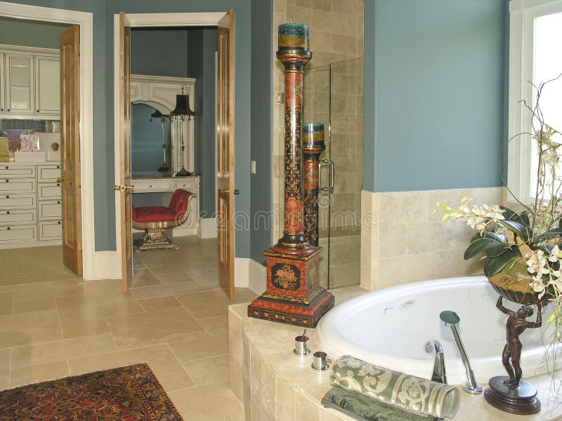 Luxury 2 - Bathroom 1 stock photos