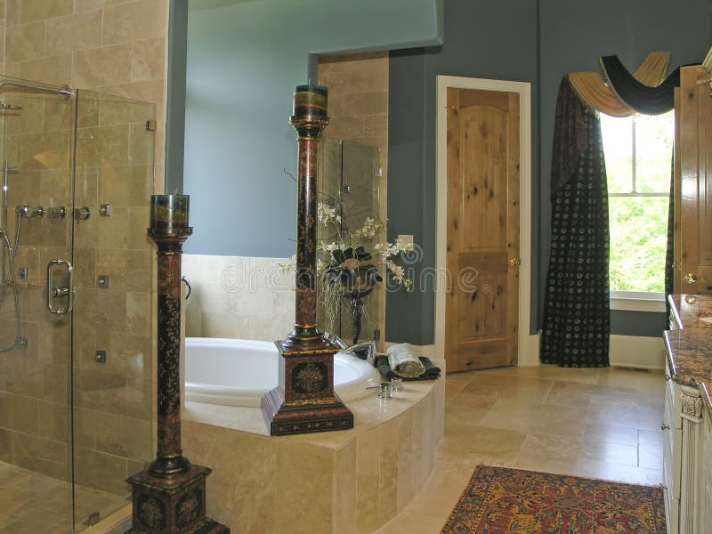 Luxury 2 - Bathroom 2 stock image