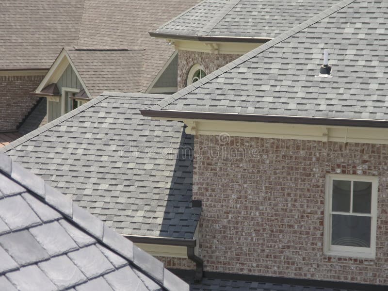 Luxury 3 - Roofline 5 royalty free stock photos