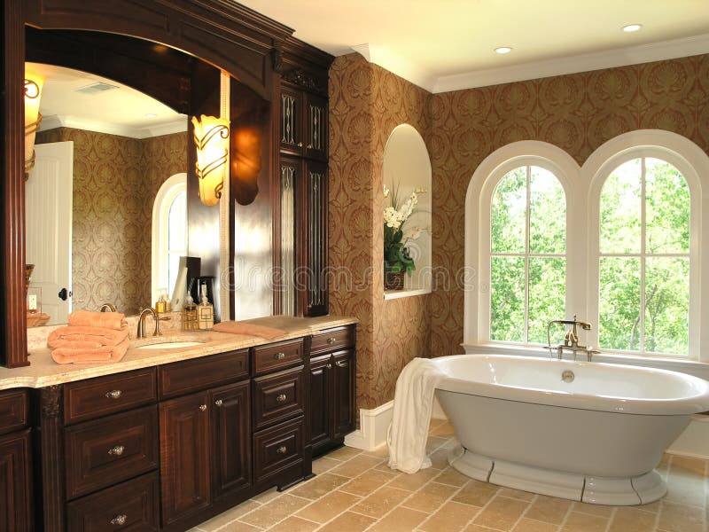 Luxury 5 - Bathroom 3 stock photos