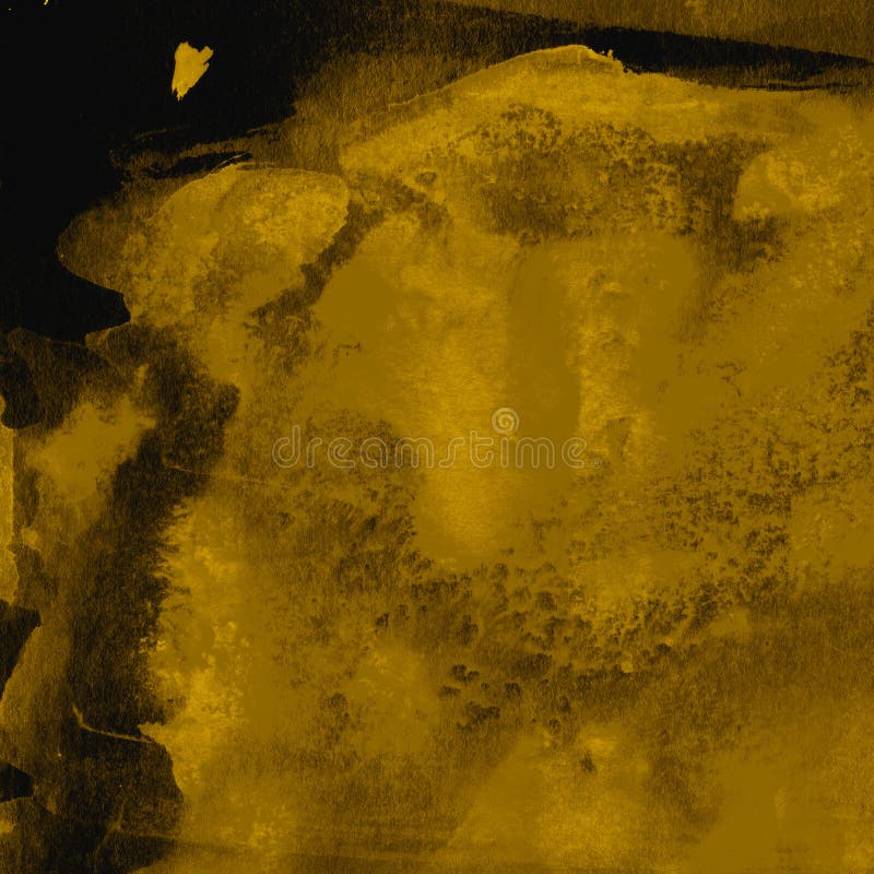 Luxury abstract fluid art painting in alcohol ink technique, mixture of brown gold paints royalty free stock photos
