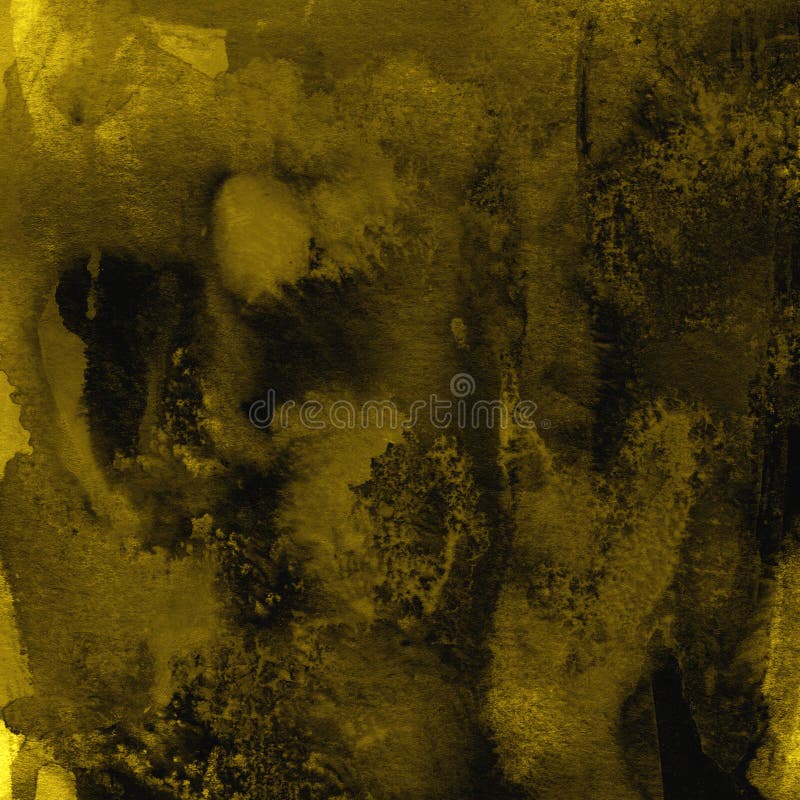 Luxury abstract fluid art painting in alcohol ink technique, mixture of brown gold paints royalty free stock images