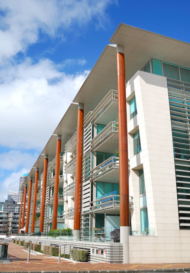 Luxury apartment exterior royalty free stock images