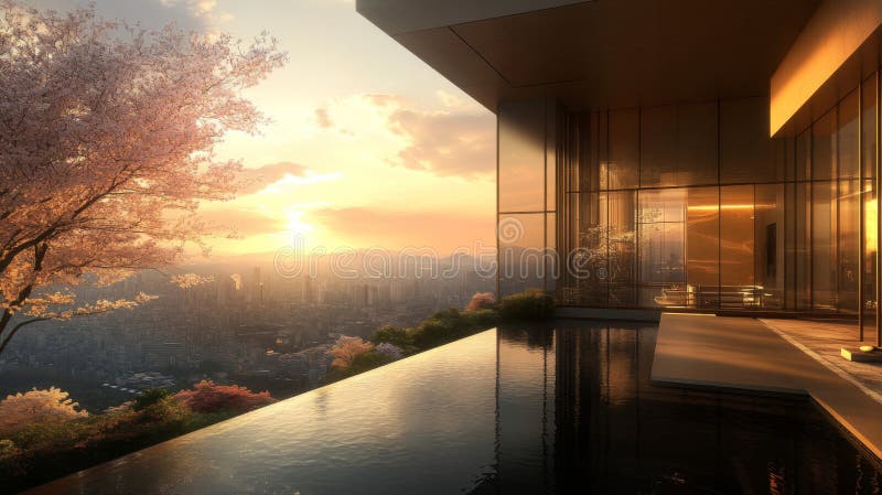 Stunning Luxury Apartment Views Peaceful image
